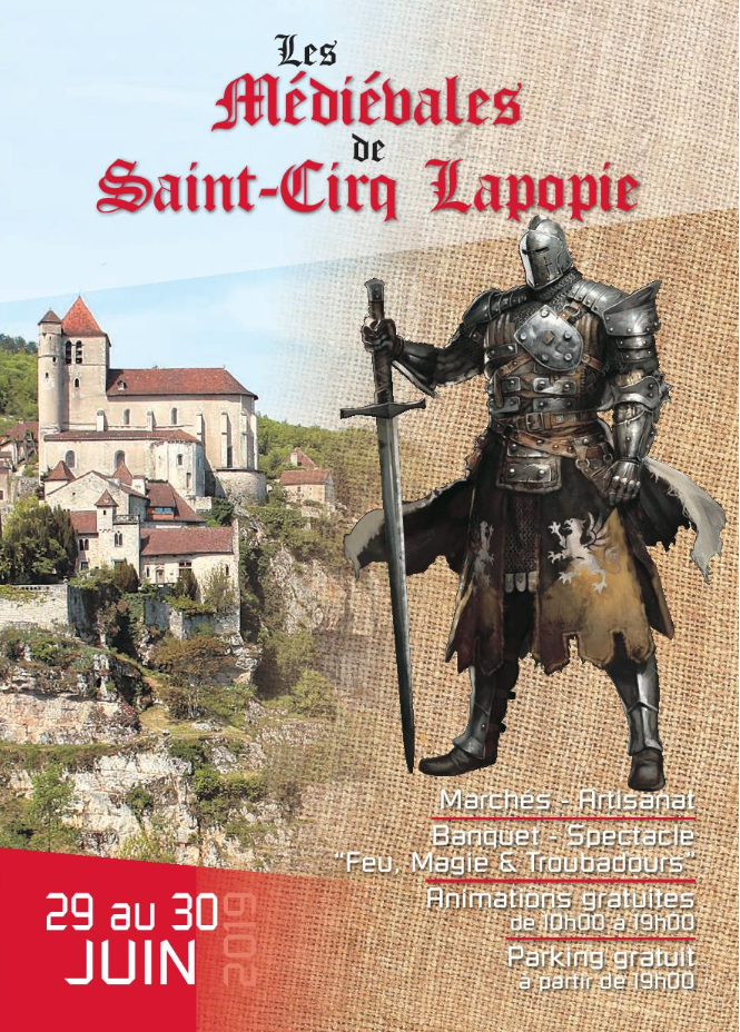 Fête médiévale de Saint Cirq Lapopie